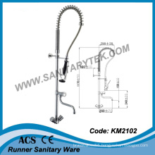 Deck Mounted Pre-Rinse Kitchen Sink Faucet (KM2102)